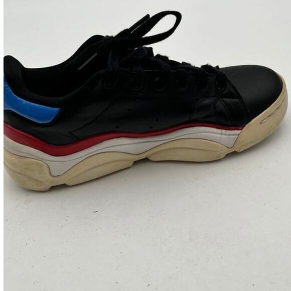 Adidas Stan Smith Millencon Women Size 6 Platform Sneakers Black Blue Red GZ9501 - Picture 9 of 12
